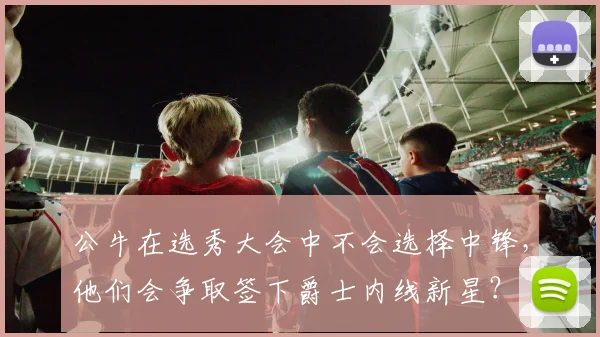 公牛在选秀大会中不会选择中锋，他们会争取签下爵士内线新星？